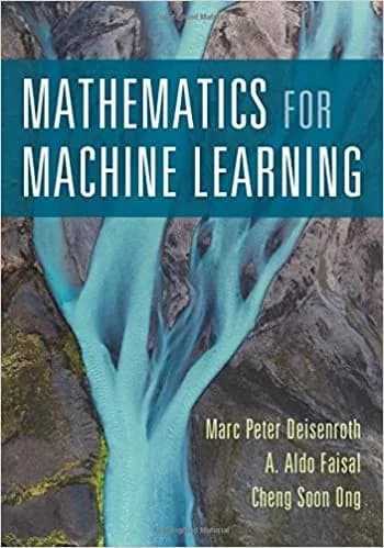 Mathematics for Machine Learning cover